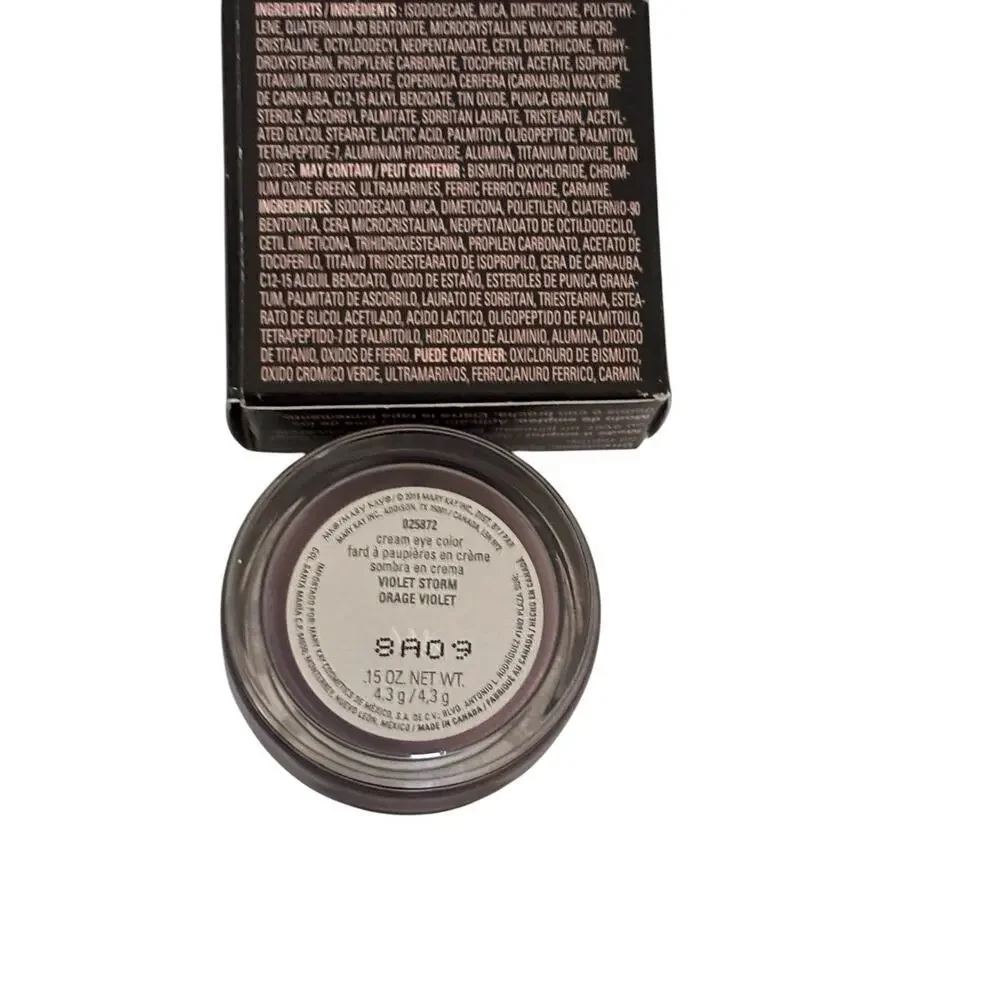 Mary Kay Cream Eye Color VIOLET STORM - Discontinued #025872 NOS